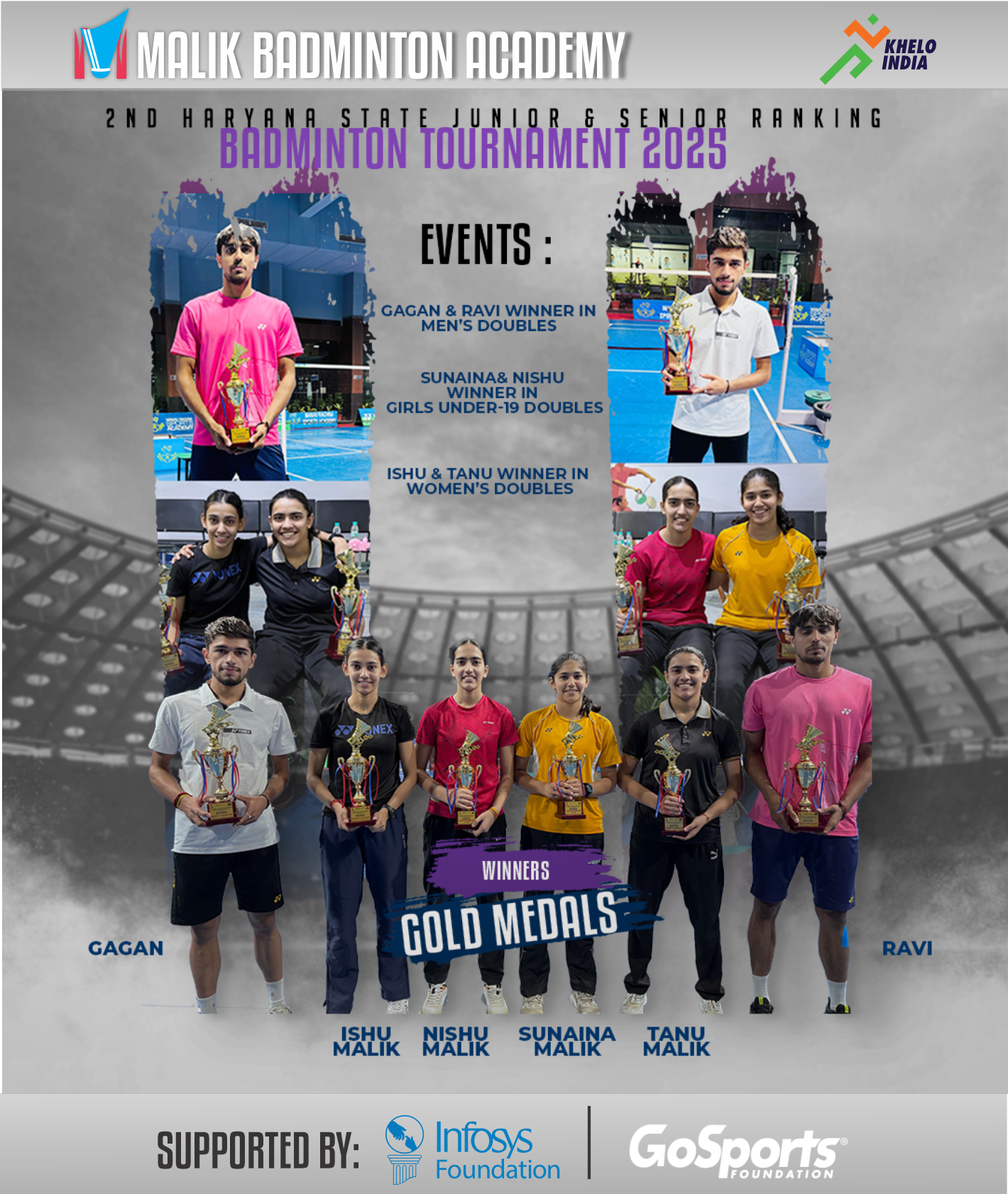 GOLD MEDALS 